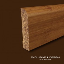 Listwa przypodłogowa Bamboo H78 caramel