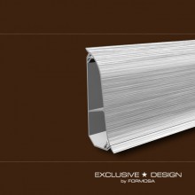 Listwa przypodłogowa Aspro 2015 54Z silver