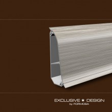 Listwa przypodłogowa Aspro 2015 54Z inox