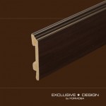 Listwa przypodłogowa polistyrenowa H98 wenge