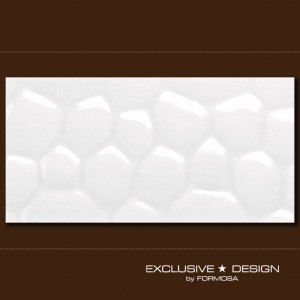 3D Cobble – white A-TGL08XX-006